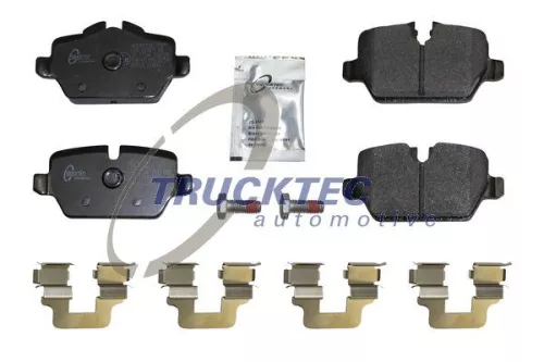 TRUCKTEC AUTOMOTIVE Brake Pad Set, disc brake (08.34.131)