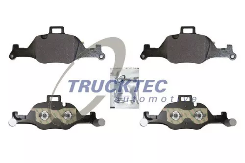 TRUCKTEC AUTOMOTIVE Brake Pad Set, disc brake (08.35.204)