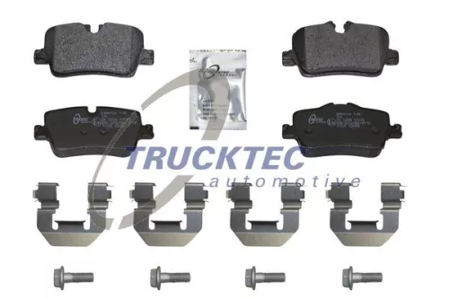 TRUCKTEC AUTOMOTIVE Brake Pad Set, disc brake (08.35.258)