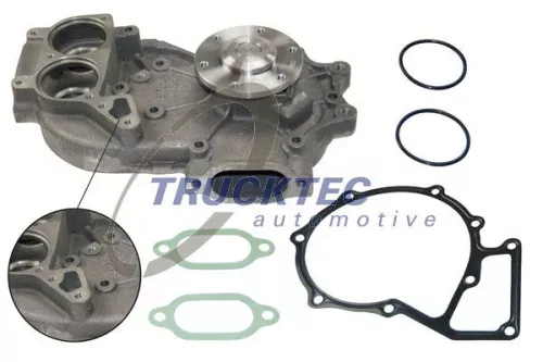 TRUCKTEC AUTOMOTIVE Water Pump, engine cooling (01.19.244)