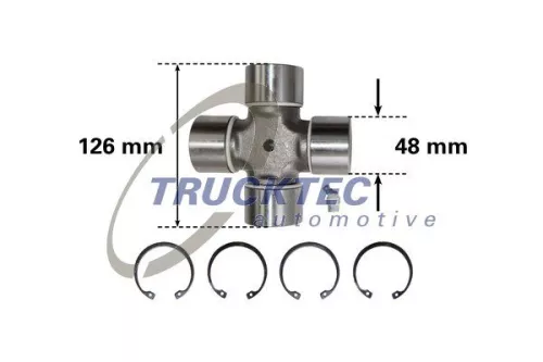 TRUCKTEC AUTOMOTIVE Joint, articulated shaft (01.34.028)