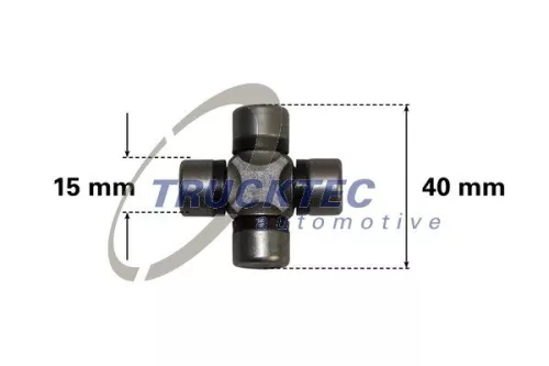 TRUCKTEC AUTOMOTIVE Joint, steering column (02.34.033)