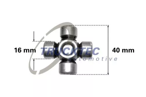 TRUCKTEC AUTOMOTIVE Joint, steering column (02.34.046)