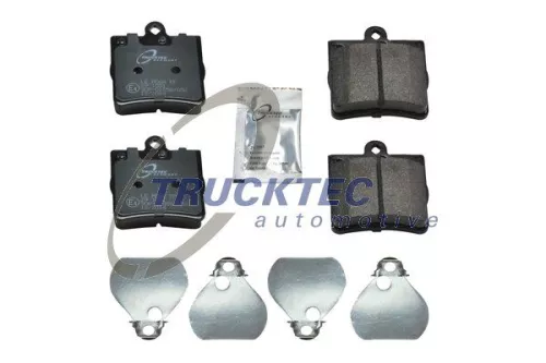 TRUCKTEC AUTOMOTIVE Brake Pad Set, disc brake (02.35.107)