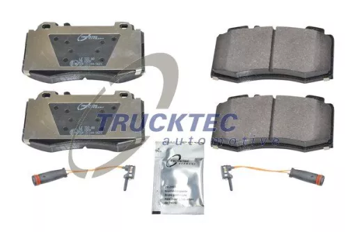 TRUCKTEC AUTOMOTIVE Brake Pad Set, disc brake (02.35.124)