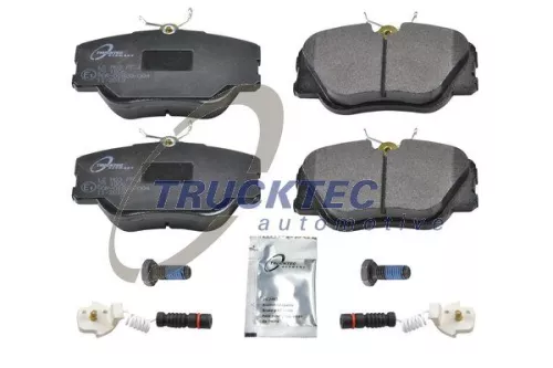 TRUCKTEC AUTOMOTIVE Brake Pad Set, disc brake (02.35.126)