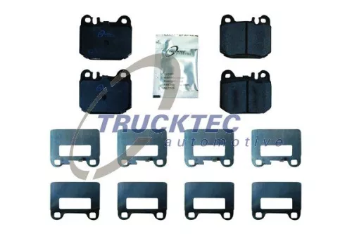 TRUCKTEC AUTOMOTIVE Brake Pad Set, disc brake (02.35.142)