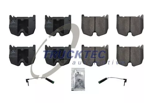 TRUCKTEC AUTOMOTIVE Brake Pad Set, disc brake (02.35.457)