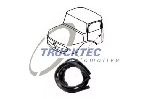 TRUCKTEC AUTOMOTIVE Trim/Protection Strip, door (01.50.010)
