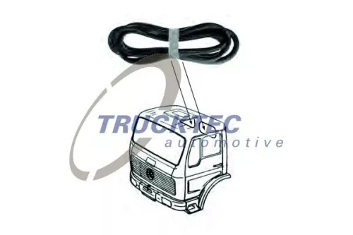 TRUCKTEC AUTOMOTIVE Seal, rear window (01.50.013)
