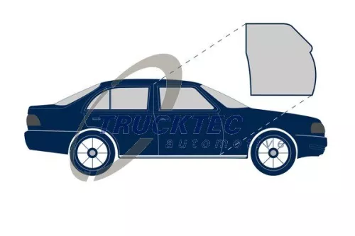 TRUCKTEC AUTOMOTIVE Door Seal (02.53.075)
