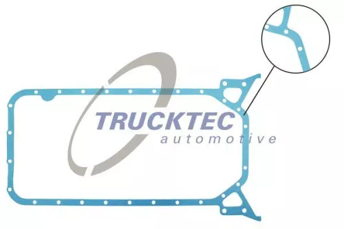 TRUCKTEC AUTOMOTIVE Gasket, oil sump (02.10.043)