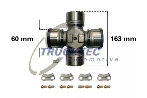 TRUCKTEC AUTOMOTIVE Joint, articulated shaft (03.34.015)