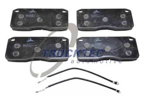 TRUCKTEC AUTOMOTIVE Brake Pad Set, disc brake (03.35.091)
