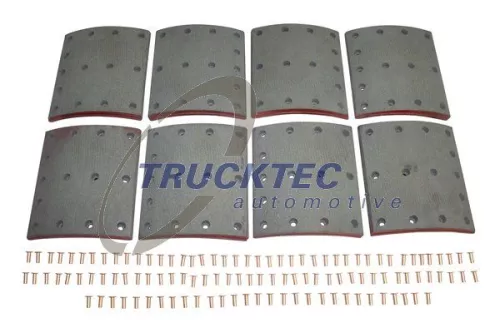 TRUCKTEC AUTOMOTIVE Brake Lining Kit, drum brake (03.35.124)