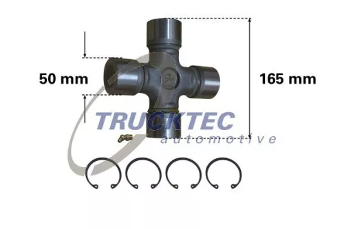 TRUCKTEC AUTOMOTIVE Joint, articulated shaft (04.40.002)
